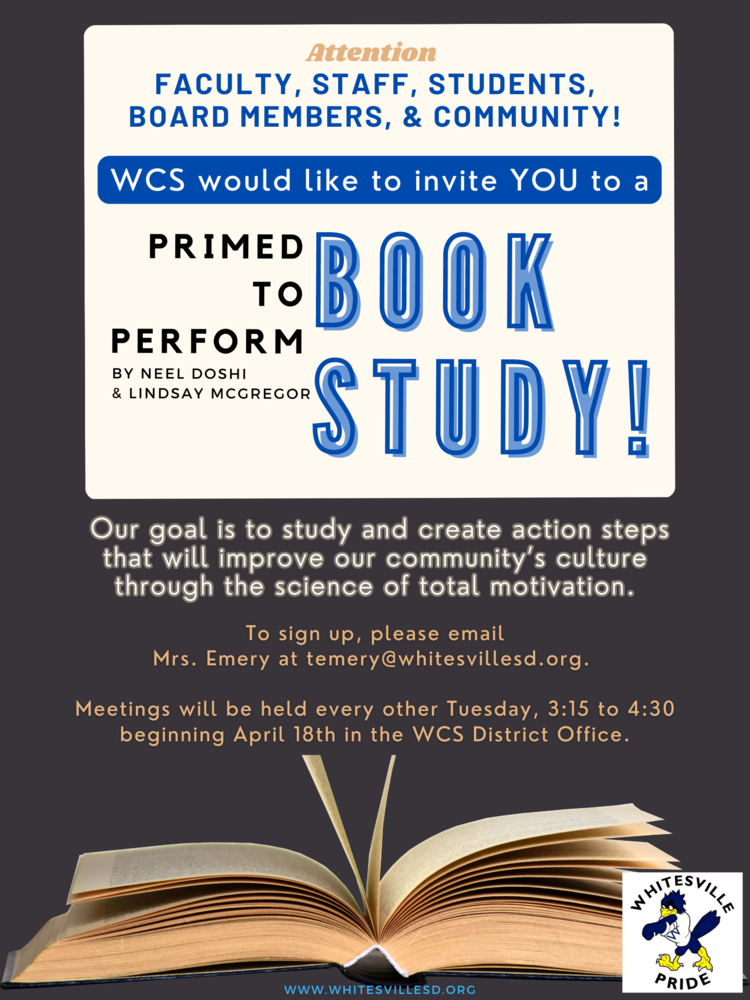 Book Study: Primed to Perform